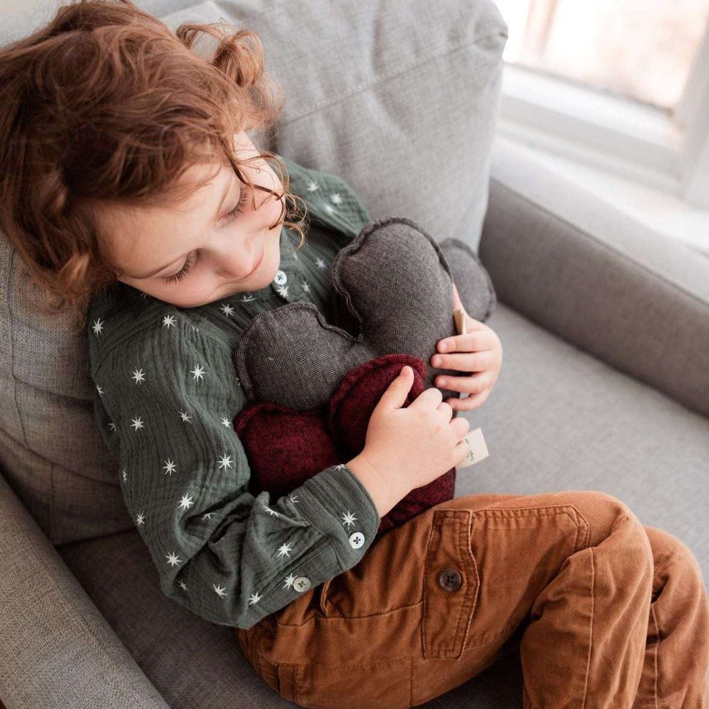Heart of Hope — Weighted Comfort Heart for Anxiety & Sympathy Gifts